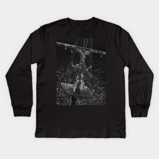 The Rime of the Ancient Mariner Kids Long Sleeve T-Shirt